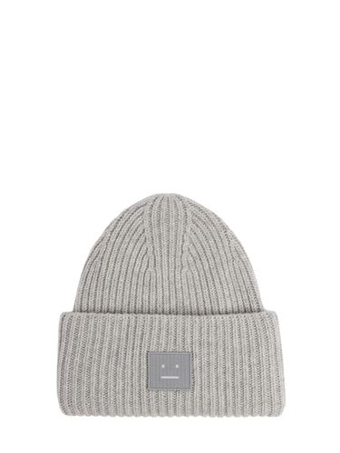 Pansy Wool Beanie - ACNE STUDIOS - Modalova