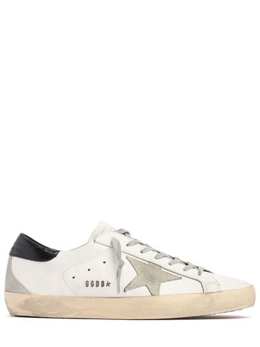 Mm Sneakers Aus Leder Und Wildleder „super-star“ - GOLDEN GOOSE - Modalova