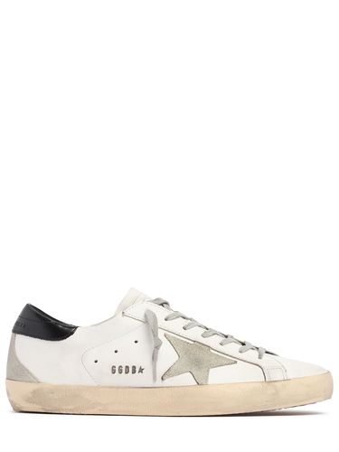 Sneakers Super-star De Ante Y Piel 20mm - GOLDEN GOOSE - Modalova