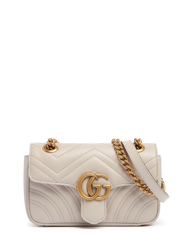 Mini Gg Marmont Matelassé Leather Bag - GUCCI - Modalova