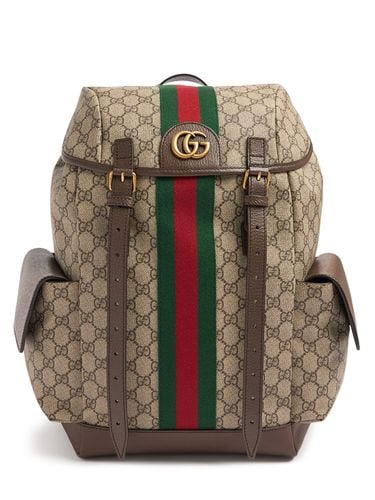 Ophidia Gg Supreme Coated Backpack - GUCCI - Modalova