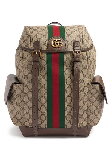 Zaino Ophidia Gg Supreme Spalmato - GUCCI - Modalova