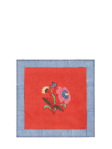 Indonesian Rose Set Of 4 Napkins - LISA CORTI - Modalova