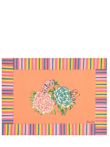 Kandem Queen Peach Set Of 2 Placemats - LISA CORTI - Modalova