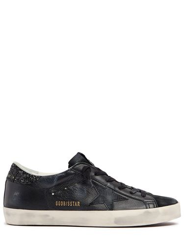 Mm Super-star Leather Sneakers - GOLDEN GOOSE - Modalova