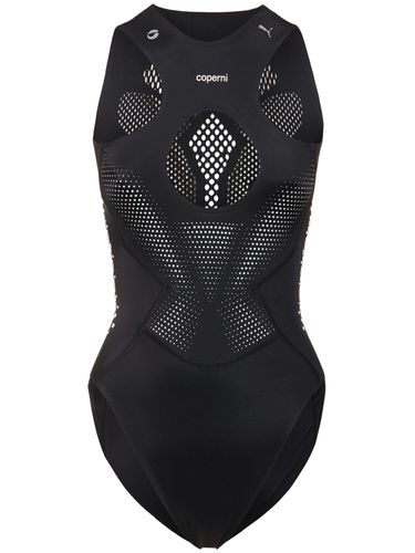 Coperni X Puma Logo Mesh Bodysuit - COPERNI - Modalova