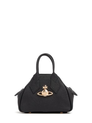 Mini Yasmine Saffiano Leather Bag - VIVIENNE WESTWOOD - Modalova