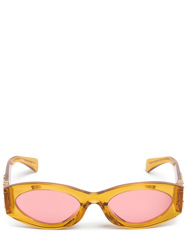 Round Acetate Sunglasses - MIU MIU - Modalova