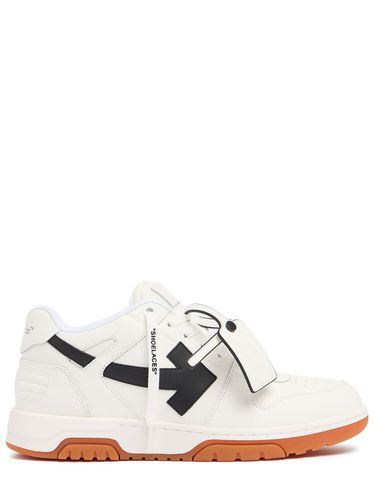 Sneakers Out Of Office In Pelle - OFF-WHITE - Modalova