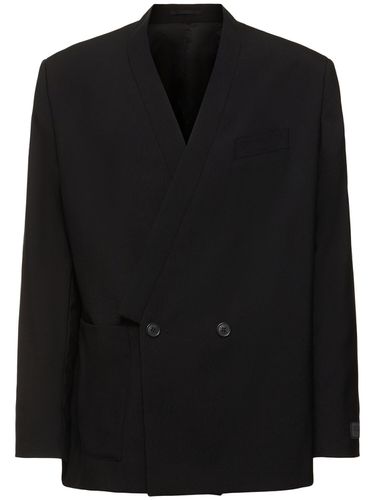 Kimono Tailored Wool Jacket - KENZO PARIS - Modalova