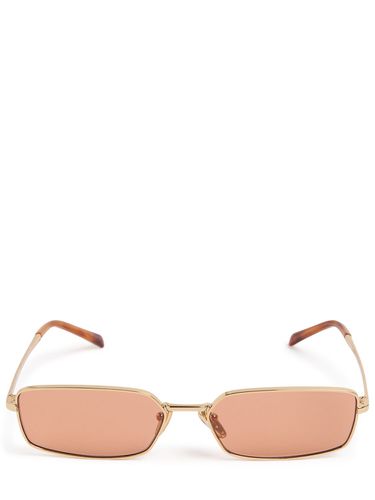 Square Metal Sunglasses - PRADA - Modalova