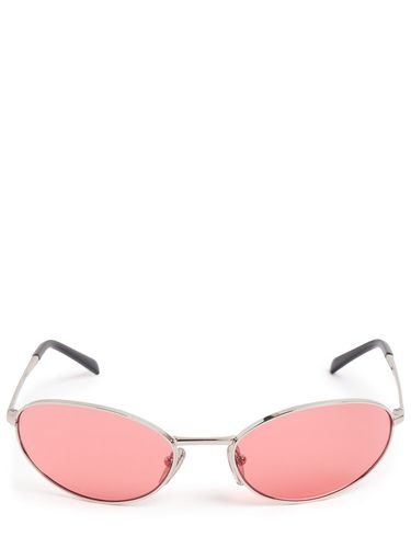 Round Metal Sunglasses - PRADA - Modalova