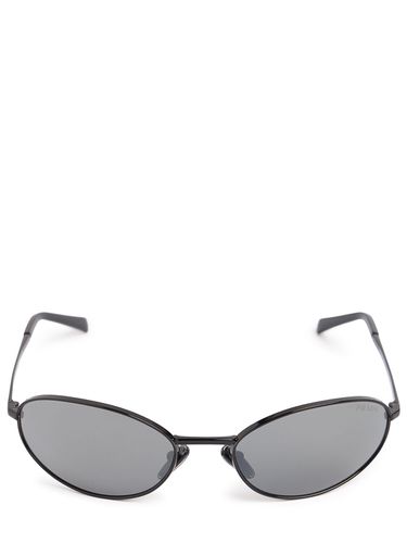 Round Metal Sunglasses - PRADA - Modalova