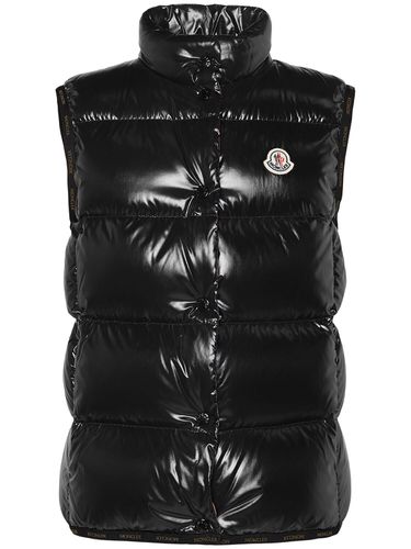 Badia Nylon Laqué Down Vest - MONCLER - Modalova