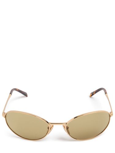 Round Metal Sunglasses - PRADA - Modalova