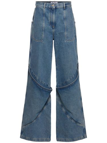 Mid Rise Baggy Jeans - THE ATTICO - Modalova