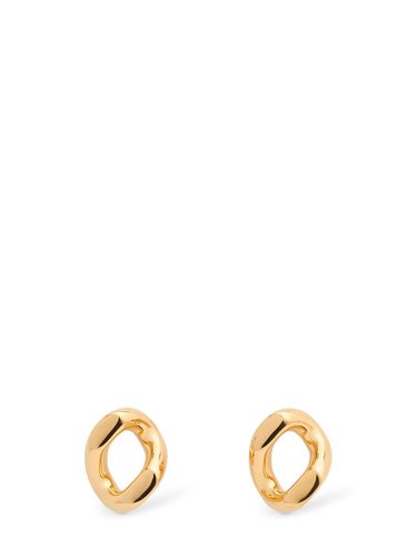 Small Hoop Stud Earrings - JIL SANDER - Modalova