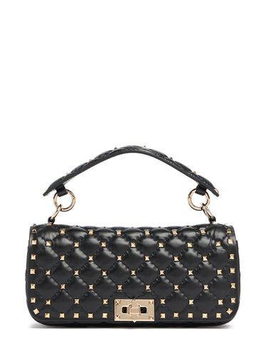 Rockstud Spike Leather Shoulder Bag - VALENTINO GARAVANI - Modalova