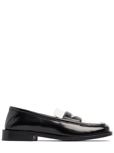 Mm Amanda Leather College Loafers - THE ATTICO - Modalova