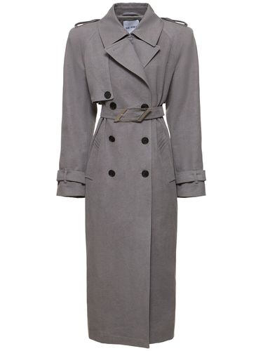 Belted Long Trench Coat - THE ATTICO - Modalova