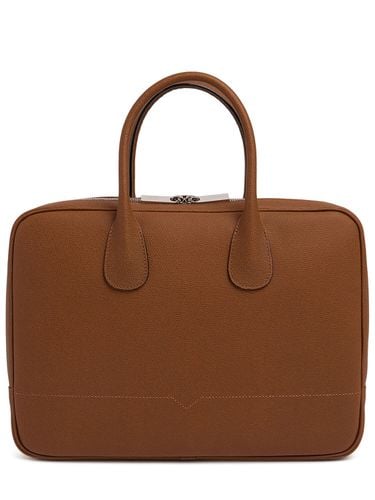 New My Logo Zipped Briefcase - VALEXTRA - Modalova