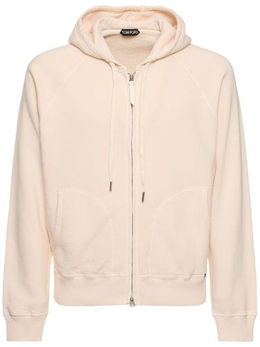 Vintage Garment Zip Hoodie - TOM FORD - Modalova