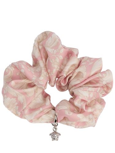 Baroque Print Scrunchie - VERSACE - Modalova