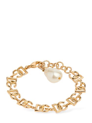 Multi Dg Chain Bracelet - DOLCE & GABBANA - Modalova