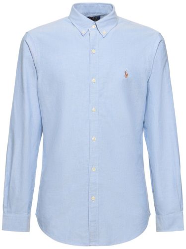 Camicia In Cotone Oxford - POLO RALPH LAUREN - Modalova