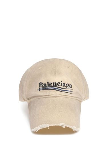 Cappello Political Campaign In Cotone - BALENCIAGA - Modalova