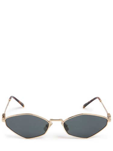 Hexagonal Metal Sunglasses - MIU MIU - Modalova