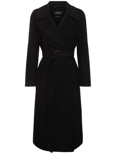 Manu Belted Wool Midi Coat - WEEKEND MAX MARA - Modalova