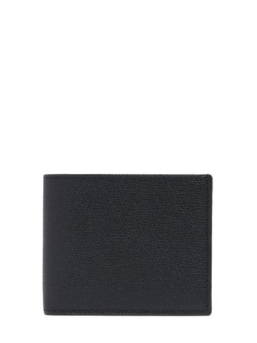 Logo Leather Wallet - VALEXTRA - Modalova