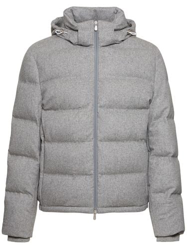 Beaver Down Jacket - BRUNELLO CUCINELLI - Modalova