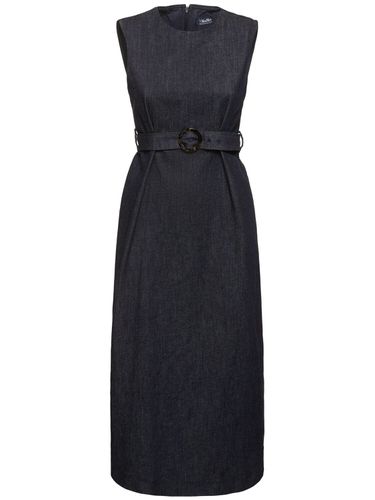 Lucilla Denim Sleeveless Midi Dress - 'S MAX MARA - Modalova