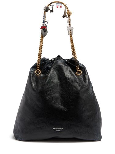 Bolso Crush De Piel - BALENCIAGA - Modalova