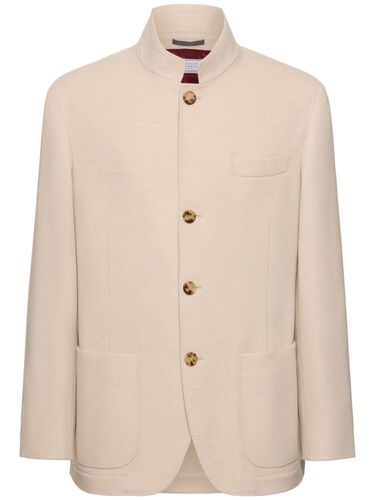 Cashmere Casual Jacket - BRUNELLO CUCINELLI - Modalova