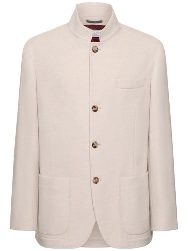 Cashmere Casual Jacket - BRUNELLO CUCINELLI - Modalova