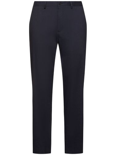 Curtis Straight Linen Blend Pants - THEORY - Modalova