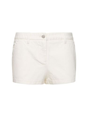 Kate Cotton Denim Mini Shorts - THE FRANKIE SHOP - Modalova