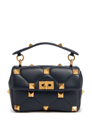 Bolso Mediano Roman Stud De Piel - VALENTINO GARAVANI - Modalova