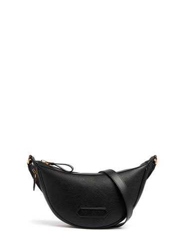 Zip Line Shiny Leather Messenger Bag - TOM FORD - Modalova