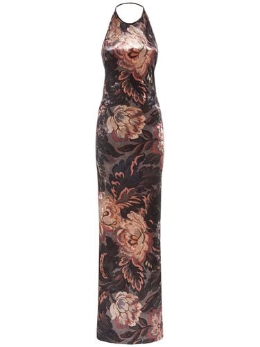 Printed Jersey Long Dress - ETRO - Modalova