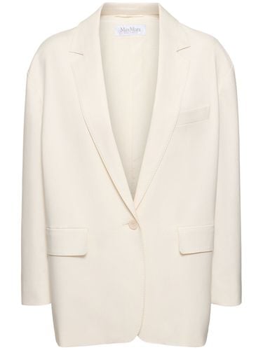 Monica Oversize Cotton Blend Blazer - MAX MARA - Modalova