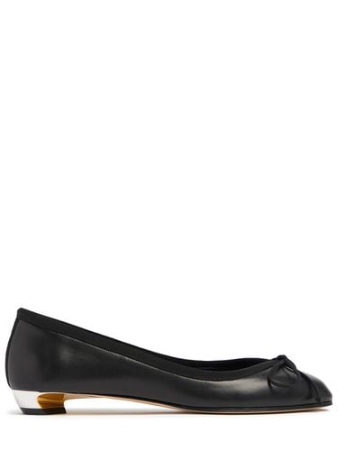 Mm Leather Ballerina - ALEXANDER MCQUEEN - Modalova