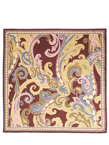 Norma Printed Silk Scarf - ETRO - Modalova