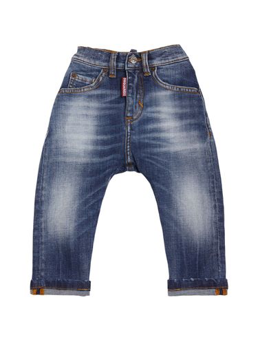 Jeans De Denim De Algodón Stretch - DSQUARED2 - Modalova