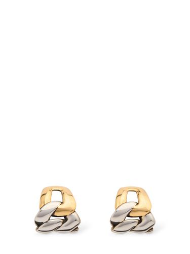 Chain Brass Earrings - ALEXANDER MCQUEEN - Modalova