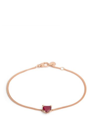 Kt Heart Synthetic Ruby Bracelet - DODO - Modalova