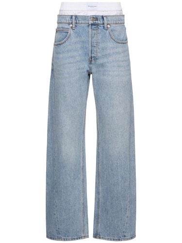 Balloon High Rise Cotton Denim Jeans - ALEXANDER WANG - Modalova